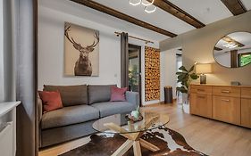 HIRSCH Stadt Apartment 6 - Balkon mit Flussblick - Parkplatz